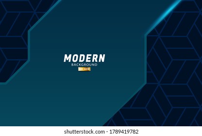 modern premium blue shape abstract vector background banner design in geometric texture pattern.