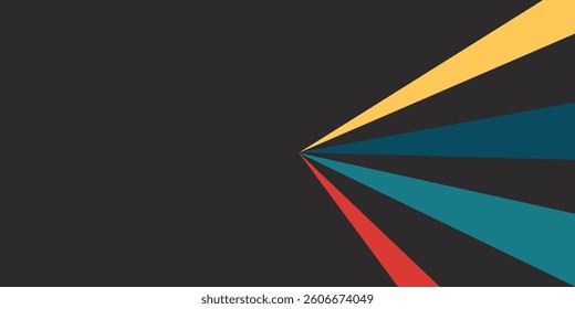 modern premium colorful wavy abstract background with gradient yellow red blue green black soft color on background