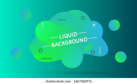Modern Premium Gradient Liquid Background HD Vector.