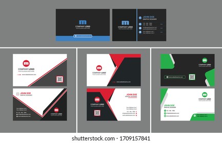 Modern Premium Multi use Business card design bundle