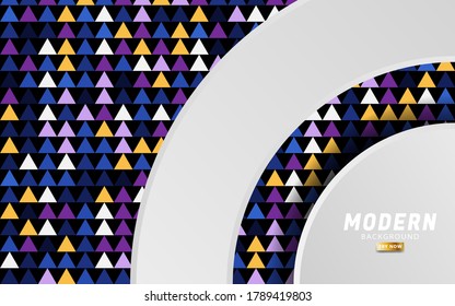 abstrakter, moderner, Premium-weißer Hintergrund-Banner
