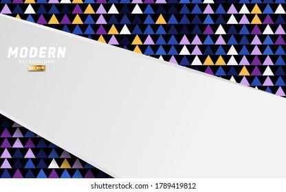 modern premium white shape abstract vector background banner design