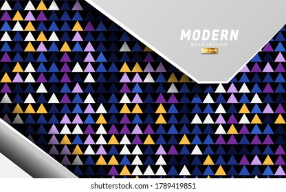 diseño de banner de fondo vectorial abstracto de forma blanca premium moderno