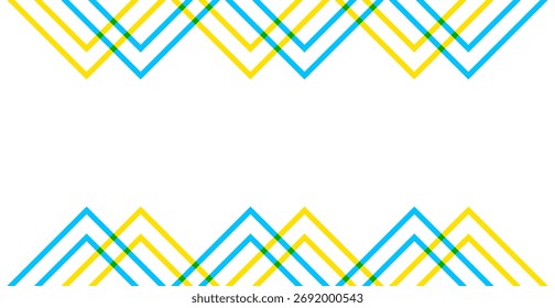 Fondo moderno de la presentación con la línea amarilla y azul. Anuncio de Tecnología. Fondo de pantalla Abstractas de Negocios. Ilustración vectorial.