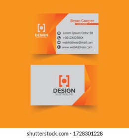 Tarjeta de presentación moderna. Plantilla de tarjeta de visita de vectores. Tarjeta de visita para uso personal y de negocios. Diseño de ilustración de vector