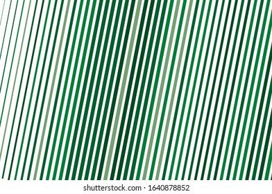 Modern presentation template for decorative design. Abstract striped texture. Decoration element. Vintage style. Green presentation template. Trendy modern style. Striped pattern.