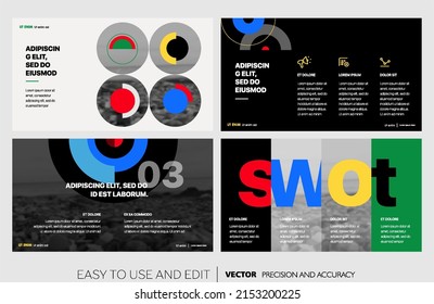 Modern presentation templates elements on a creative background. Vector infographics. Use in Presentation, flyer and leaflet, corporate report, marketing, advertising, annual report, banner.