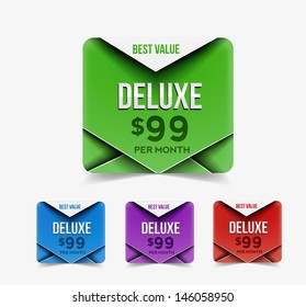 Modern Price Menu Design Template