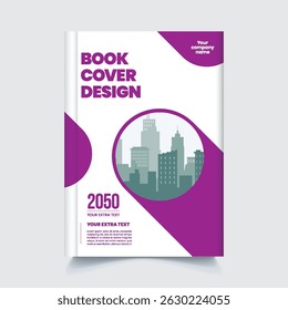 Modern print ready a4 Book cover and business brochure cover or poster vector template, suitable for annual report, magazine, booklet, portfolio, flyer or poster layout design