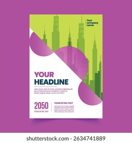 Modern print ready a4 Book cover and business brochure cover or poster vector template, annual report, magazine, booklet, portfolio, flyer layout vector design      