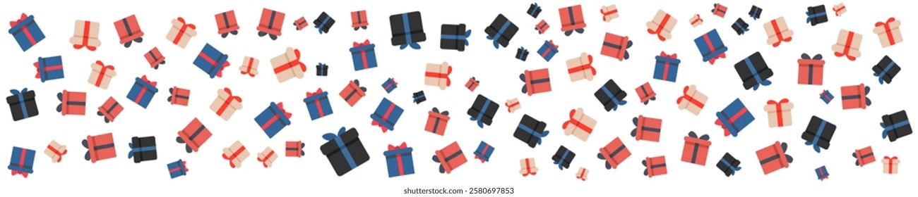Modern prize background in vector design. Sign surprise on white background. Present birthday icon.