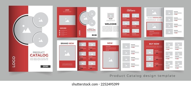 Modern Product catalog design template