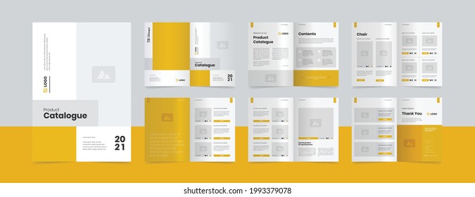 modern product catalogue design template