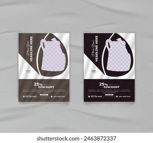 modern products sale rip card design and rip poster template