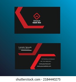 modern profesional buisness name card tamplate...