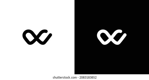 Modern and profesional W letter initials logo design