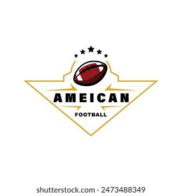 Logo profesional moderno del fútbol americano | Logo del fútbol