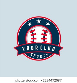 	
Modern professional baseball template logo design for baseball club