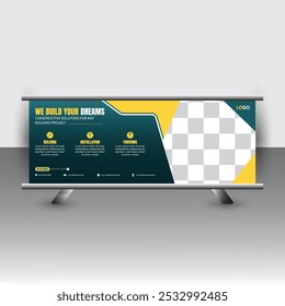 Modern and professional billboard design  