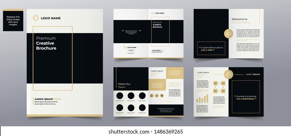 Modern Professional Brochure Pages Design Template