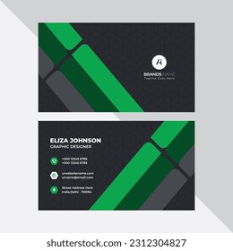 Modern Professional Business Card, Creative And Simple Business Visiting Card, Business Card Design Template