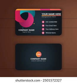 Modern Professional Business Card Design 