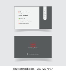 Modern Professional Business Card Design – Clean, Elegant, and Customizable