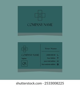 Modern professional business card design