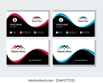 Modern and professional business card design template. Perfect for corporate branding, personal use, or promotional purposes. Fully editable and customizable.
