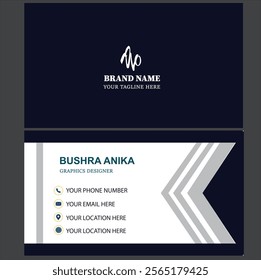 Modern Professional Business Card Design 