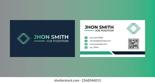 Modern professional business card design. visiting cart for business.