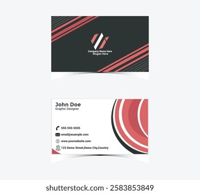 Modern Professional Business Card Design