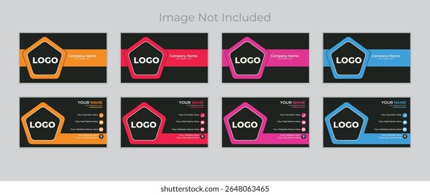 Modern and professional business card design suitable for personal, corporate, and branding purposes. Clean layout, print-ready, and fully customizable for any industry