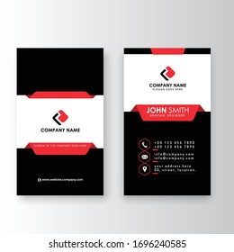 Modern professional  business  card template 