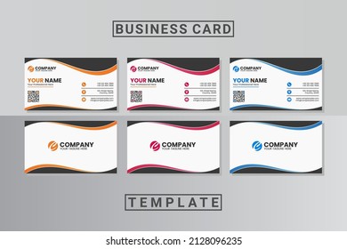 modern professional business card template