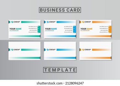 modern professional business card template