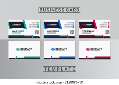 modern professional business card template