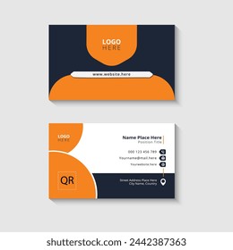 Modern and professional business card template