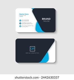 Modern and professional business card template