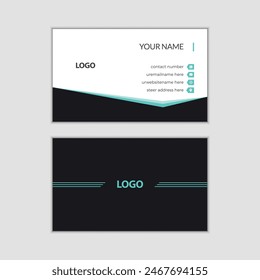 modern and professional business card template