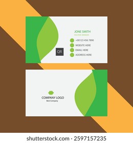Modern professional business card Template