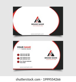 modern professional business card vector design