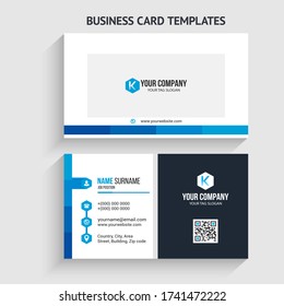 Modern Professional Business Cards - Corporate Identity Template.