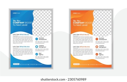 Modern and Professional Business Flyer Design Template 