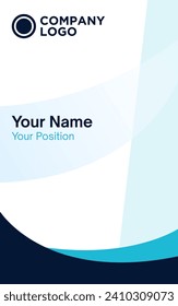 Modern and professional business id card template