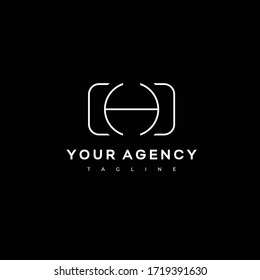 Modern and professional camera design logo #4
