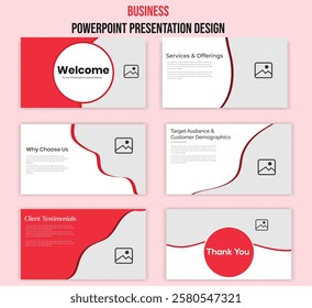 A modern and professional Corporate Business PowerPoint Presentation template. Perfect for company meetings, startup pitches, marketing strategies, and business reports. 