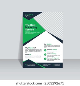 Modern and Professional Corporate Flyer Design Templates for Business Promotion
