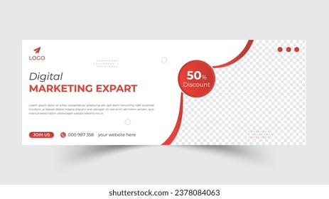 Modern professional corporate timeline cover design vector template