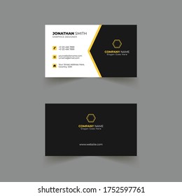 Modern and Professional Creative  Business Card Template Design